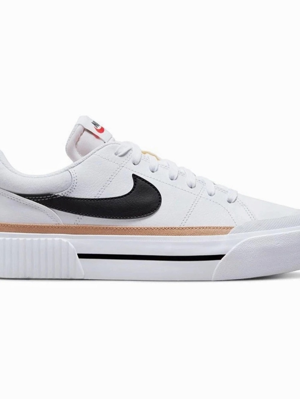 Nike Court Legacy Lift White & Black Sneakers